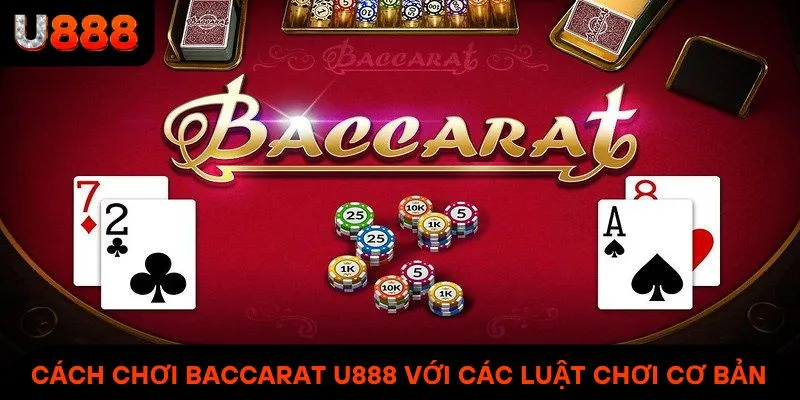 Cách chơi Baccarat U888 với các luật chơi cơ bản