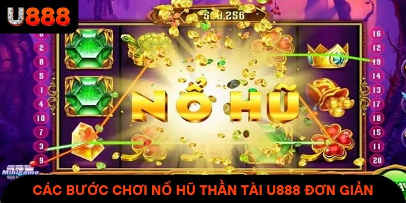 Các bước chơi Nổ Hũ Thần Tài U888 đơn giản